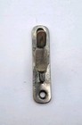 Antique   Vintage Ice Box Keeper Latch Brass Nickel Plated Latch Part Hardware 