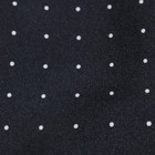 Eton Nwt 100  Silk Pocket Square In Navy Blue W  Small White Dots Made In Italy