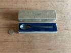 Oneida Grosvenor 1921 Pierced Spoon Olive Nut 5-3 4 Community Plate Original Box