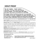 Fila Surface Care Solutions Fila Grout Sealer Spray Proof 24 Oz Grout Sealer