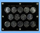 1950 - 1963 Franklin Us Silver Half Dollar   Lot Estate Sale 90  Gem Proof
