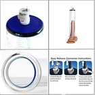 Acrylic Cylinder For Male Penis Pump Enlarger Tube 9   12 Inch With Female Valve