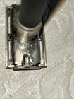 Black Gillette Adjustable 1-9 Double Edge Safety Razor  1969  Vintage Shaving