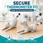 3d Printed Animal Digital Thermometer Holder Stand Pet Care Desk Organizer