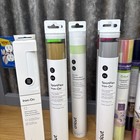 New Lot Of 16 Cricut Vinyl Iron On Rolls Strong Bond Sports Flex Glitter Holo  