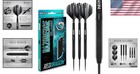 High-quality Black Pvd 26g Tungsten Darts With Flights   Stems - Precision Grip