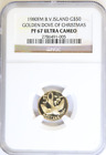 1980fm British Virgin Islands Gold  50 - Pf67 Ultra Cameo