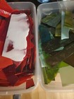 10 Lbs Scrap Random Blend Mosaic Stained Glass Mosiac Free Shipping
