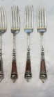 Antique Gorham Sterling Silver Flatware     18-piece Dinner Service For 6 