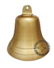 Antique Large Ship s Wall Bell Antique Brass With Bracket   Lanyard Best 7 Inch