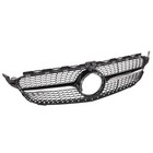 Diamond Style Front Grille For Mercedes C Class W205 C300 C43 2019 2021