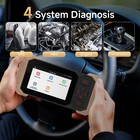 Thinkscan 641 Obd2 Scanner Can-fd Abs Srs Transmission Code Reader Fca 10 Resets