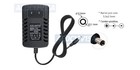 New 12v 1 5amp Dc Power Adapter - Ul Certified With 5 5mm X 2 1mm Plug Tip