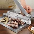 Manual Meat Slicer Bone Cutter Ribs Chopper Stainless Steel Knife Kitchen Tool