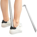 20 5  Extra Long Metal Handle Shoe Horn Stainless Steel Handled Shoehorn Horns