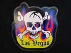 Las Vegas Skull Tshirt Skeleton Halloween Costume Applique Extra Large Adult 