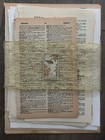 Lot Of 200 Vintage Dictionary Pages Mixed Size Ages Languages Ephemera Old Paper