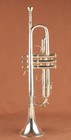  vincent Bach Stradivarius Model 37 Bb Trumpet Silver Plated Elkhart  Ind
