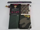 Nwt Ed Hardy 14-piece Shower Curtain Set - Tiger Camo   Gold Hooks
