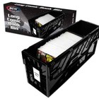 Bcw Black Long Comic Book Box Bin  3xtra Partitions Heavyduty Acid Free Plastic