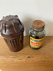 Vintage Art Deco 1930s Mabie Todd Bakelite Travel Case With Swan Ink Bottle
