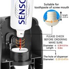 Automatic Toothpaste Dispenser And Toothbrush Holder Set Wall Mounted Bathroom