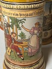 Hauber   Reuther-hr  Stein  beer Garden Scene   Mold  444