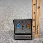 Vintage Mcm Honeywell Weighted Desk Thermometer Paperweight