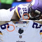 Theo Jackson Game Worn      10 05 25 Photo Matched      Vikings Nfl Jersey Vs Browns