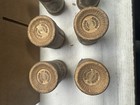 Vtg Lot 10 Edison Cylinder Gold Moulded Records With Cases   Lids Untested