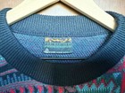 Vintage Far Horizons Australian Wool Sweater Geometric Multicolor Mens Size L