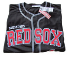 Memphis Red Sox   1  Negro League  Retro Stitched Jersey  Nwt  125 Size 4xl
