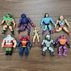 Lot Of 9 Vintage Motu Masters Of The Universe Action Figures Incomplete He Man