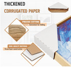 Paquete De 120 Protectores De Esquinas De Carton Ajustables Aptos Para Marcos