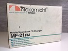 Vintage Nakamichi Mf-21fm Mobile Musicbank Car Cd Changer - Open Box  unused 