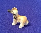 Cute Miniature Afghan Dog Figurine  1  X 1 