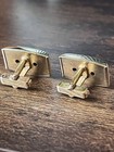Anson Cufflinks Rn Medical Caduceus Gold Vintage Men Formal Wear