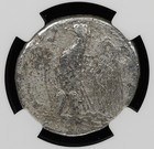 Roman Twelve Caesars - Nero  54-68 Ad  Silver Tetradrachm Coin  Antioch Ngc Fine