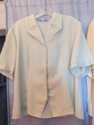 Lot Of  8  Vintage Womens Blouses Tops Size Medium 10 12 14 
