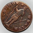 1788 Massachusetts Colonial Copper Cent  Period  Ryder 11-c