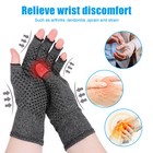 2 Pairs Copper Arthritis Compression Gloves Hand Support Joint Pain Relief Usa