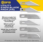 Galeforce Nine Gf9t03 Utility Knife Blade Pack  6  For Gaming   Hobbies
