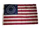 3x5 Ft Nylon Embroidered 35 Stars Union Historical Usa American Flag  Circular