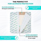 Medvance Silicone Bordered Adhesive Wound Dressing  4 x4   Box Of 10