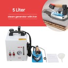 5l Electric Iron Steam Iron Visual Pressure Gauge Teflon Soleplate Tank Boiler