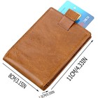 Slim Men Wallet Rfid Blocking Credit Card Holder Id Window Front Pocket Purse Us