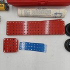 Vtg Erector Construction Set Power Pack Motorized Kit Red Case Euc Look  Rare