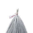 Y j Tails Horse Tail Extension Light Grey Natural Loop Top 28 -30  False Tail