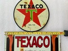 Texaco Vintage Reproduction Signs  2 Pack 