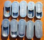  10  Singer Buttonholer Templates   Eyelet   7 Straight   2 Keyhole Complete Set